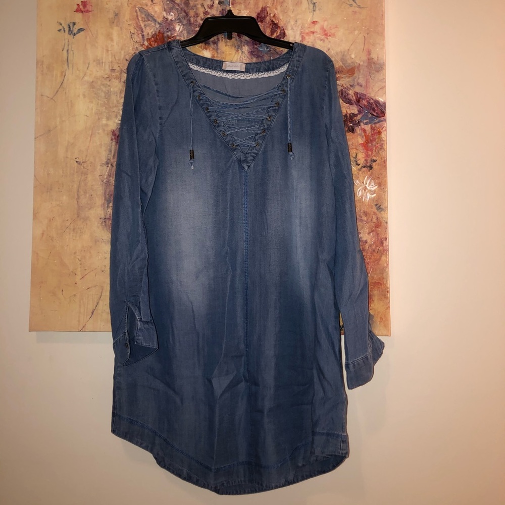 LIKE NEW Altar’d State Denim dress!